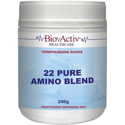 Bio Activ Healthcare 22 Pure Amino Blend 240g - The O.G Me