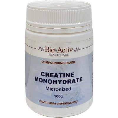 Bio Activ Healthcare Creatine Monohydrate Micronized 100g - The O.G Me