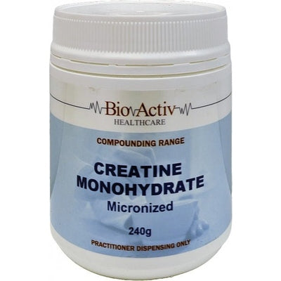 Bio Activ Healthcare Creatine Monohydrate Micronized 240g - The O.G Me