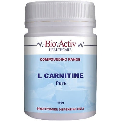 Bio Activ Healthcare L Carnitine Pure 100g - The O.G Me