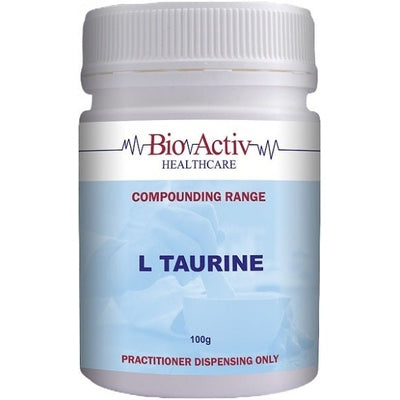 Bio Activ Healthcare L Taurine 100g - The O.G Me