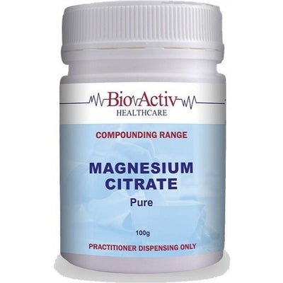 Bio Activ Healthcare Magnesium Citrate 100g - The O.G Me