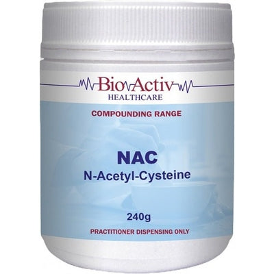 Bio Activ Healthcare NAC N-Acetyl-Cysteine 240g - The O.G Me