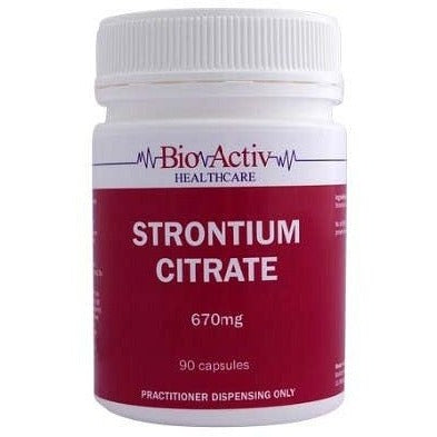 Bio Activ Strontium Citrate 90Caps QLD only - The O.G Me