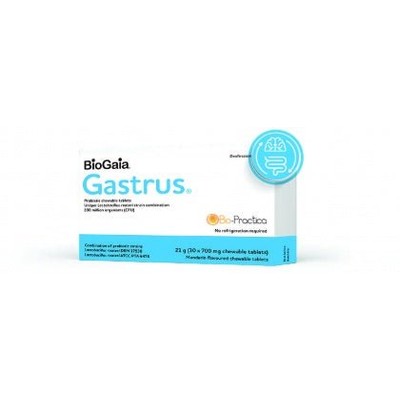 Bio-Practica BioGaia Gastus 21g 30 x 700mg chewable tablets - The O.G Me