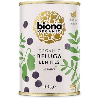 Biona Organic Beluga Lentils 400g - The O.G Me