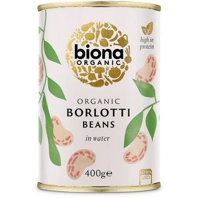 Biona Organic Borlotti Beans 400g - The O.G Me