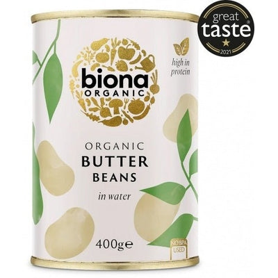 Biona Organic Butter Beans 400g - The O.G Me