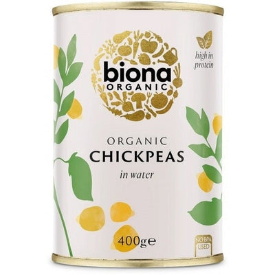 Biona Organic Chickpeas in Can 400g - The O.G Me