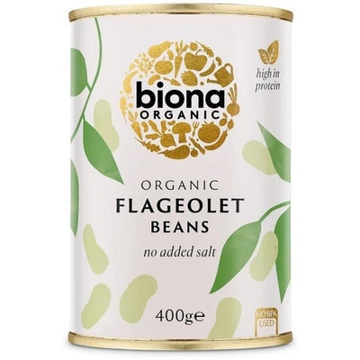 Biona Organic Flageolet Beans 400g - The O.G Me