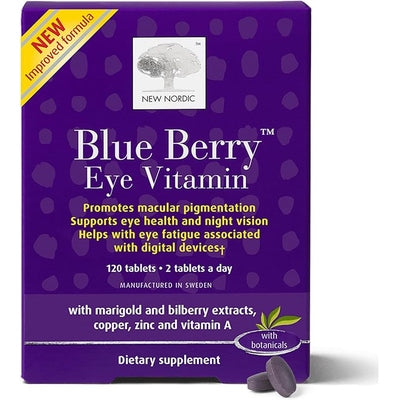 Blue Berry Eyebright 120Tabs - The O.G Me