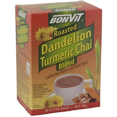 Bonvit Dandelion Turmeric Chai Blend G/F 32 Filter Bags - The O.G Me