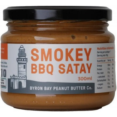 Byron Bay BBQ Satay Sauce G/F 300ml - The O.G Me