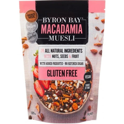 Byron Bay Macadamia Muesli Gluten Free Vegan 350g - The O.G Me