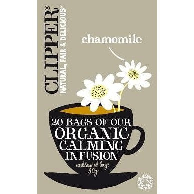 Clipper Organic - Chamomile 20 Teabags - The O.G Me