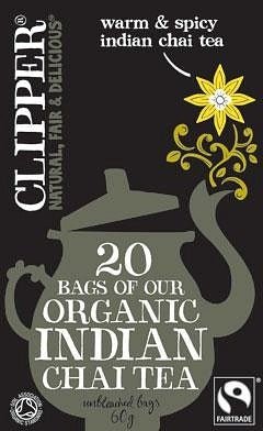 Clipper Organic Indian Chai Tea 20 Teabags - The O.G Me