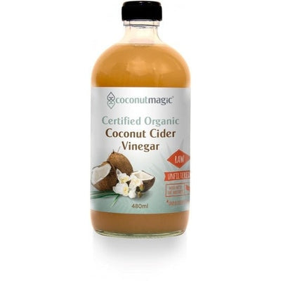 Coconut Magic Organic Coconut Cider Vinegar with The Mother G/F 480ml - The O.G Me