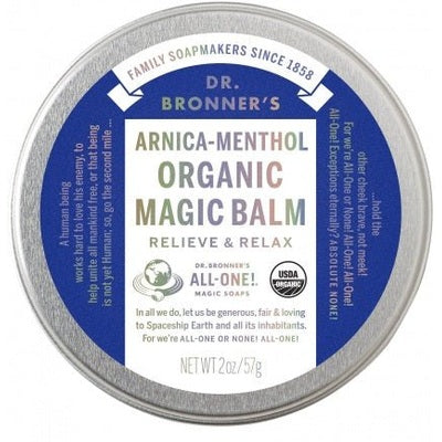 Dr Bronner's Arnica Menthol Organic Magic Balm 57g - The O.G Me