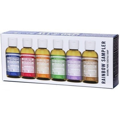 Dr Bronner's Giftpack Rainbow Sampler 6x59ml - The O.G Me