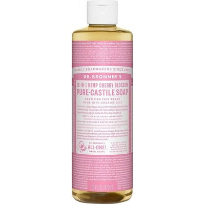 Dr Bronner's Pure Castile Liquid Soap Cherry Blossom 473ml - The O.G Me