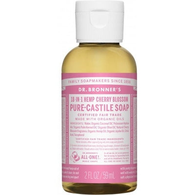 Dr Bronner's Pure Castile Liquid Soap Cherry Blossom 59ml - The O.G Me