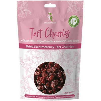 Dr Superfoods Dried Montmorency Tart Cherries G/F 125g - The O.G Me