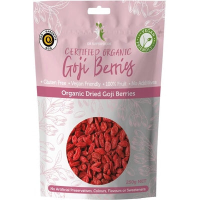 Dr Superfoods Organic Dried Goji Berries 250g - The O.G Me