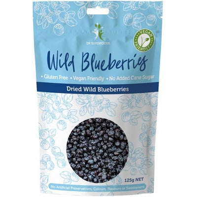 Dr Superfoods Super Wild Blueberries 125g - The O.G Me