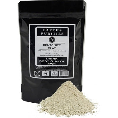 Earths Purities Bentonite Clay Drink Bath & Body 200g - The O.G Me