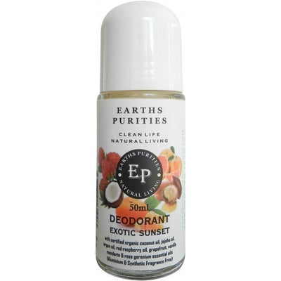 Earths Purities Ladies Natural Exotic Sunset Liquid Roll On Deodorant 50ml - The O.G Me