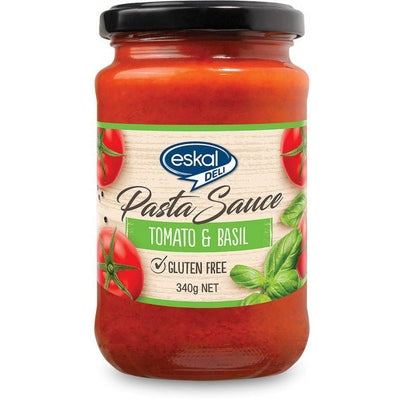 Eskal Deli Tomato & Basil Pasta Sauce G/F 340g - The O.G Me