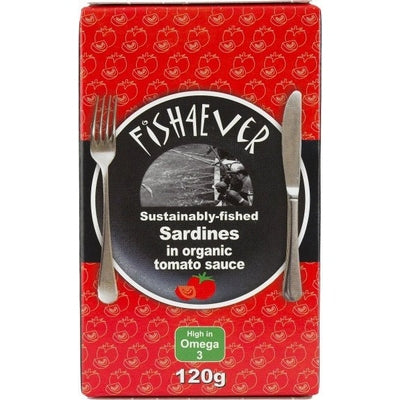 Fish 4 Ever Sardines in Tomato Sauce 120g - The O.G Me