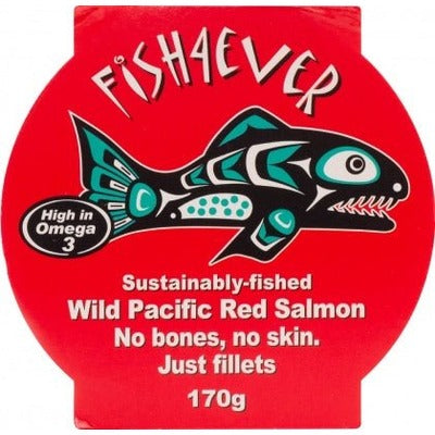 Fish 4 Ever Wild Pacific Red Salmon Fillets 170g - The O.G Me