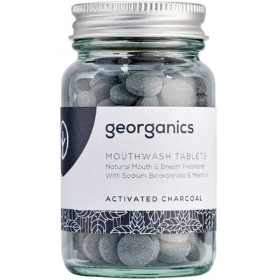 Georganics Mouthwash Tablets Activated Charcoal 180tabs - The O.G Me