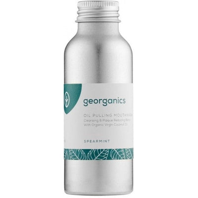 Georganics Oil Pulling Mouthwash Spearmint 100ml - The O.G Me