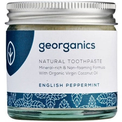 Georganics Toothpaste English Peppermint 60ml - The O.G Me