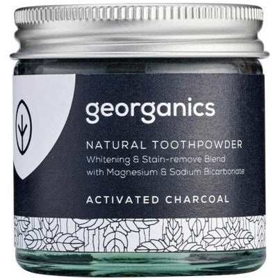 Georganics Toothpowder Activated Charcoal 60ml - The O.G Me