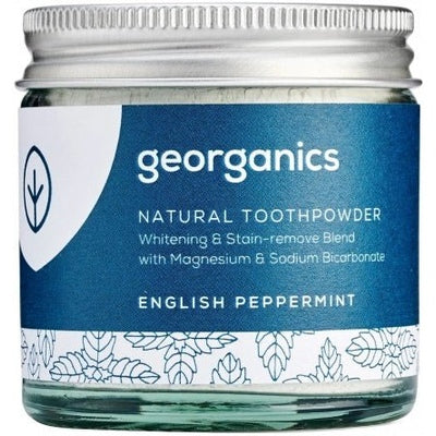 Georganics Toothpowder Peppermint 60ml - The O.G Me