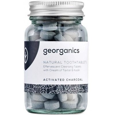 Georganics Toothtablets Activated Charcoal 120tabs - The O.G Me