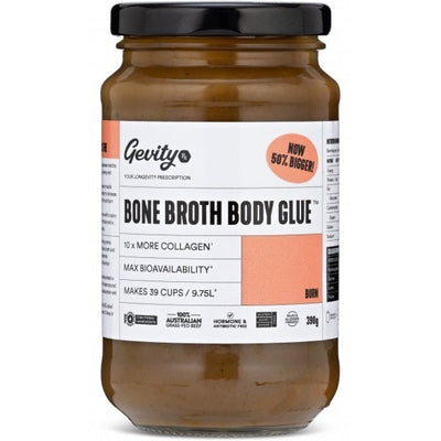 Gevity Rx Bone Broth Body Glue Burn G/F 390g - The O.G Me