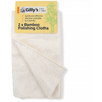 Gillys Bamboo Polishing Cloths 2 Pack - The O.G Me