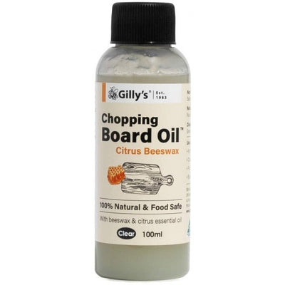 Gillys Chopping Board Oil Citrus Beeswax 100ml - The O.G Me