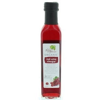 Global Organics Red Wine Vinegar G/F 250ml - The O.G Me