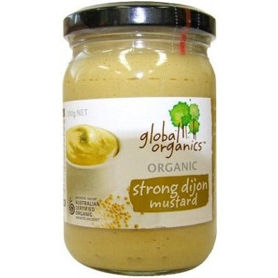 Global Organics Strong Dijon Mustard 200g - The O.G Me