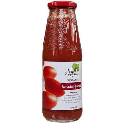 Global Organics Tomato Puree Passata di Pomodro 680g - The O.G Me