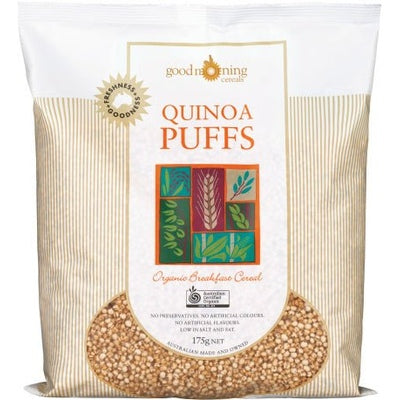 Good Morning Cereals Organic Quinoa Puffs 175g - The O.G Me