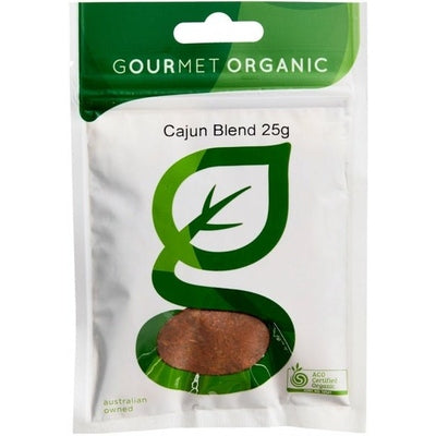 Gourmet Organic Cajun Blend 25g Sachet x 1 - The O.G Me