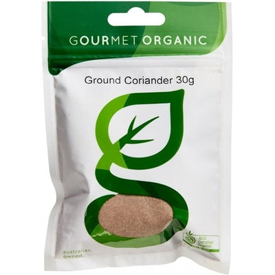 Gourmet Organic Coriander Ground 30g Sachet x 1 - The O.G Me