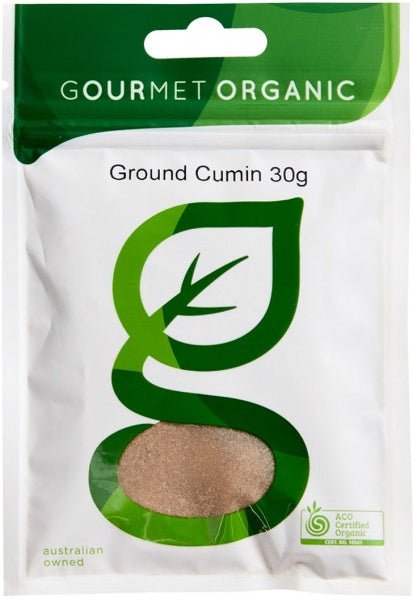 Gourmet Organic Cumin Ground 30g sachet x 1 - The O.G Me