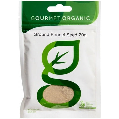 Gourmet Organic Fennel Ground 20g Sachet - The O.G Me